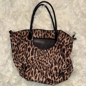 Like new Banana Republic Leopard Tote
